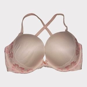 Victoria’s Secret Padded Push Up Lace Bra Size 36DD